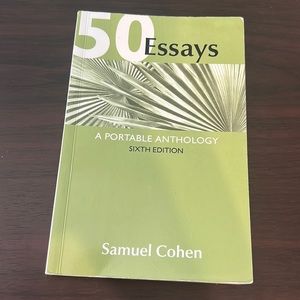 50 essay portable anthology six edition